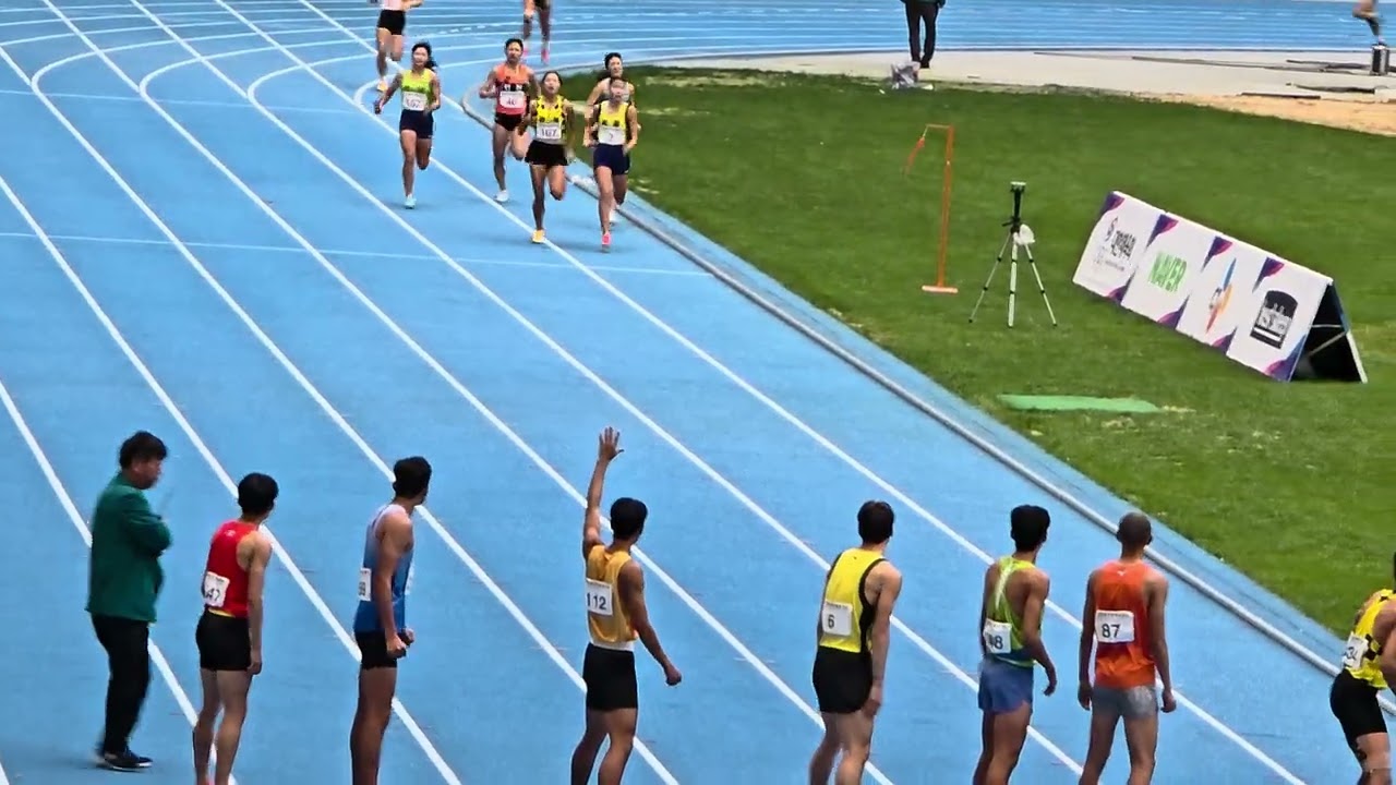 고등부 4&times;400mmixR 결승경기 ~! 전남대표 우승 2025 전국체전 부산대회 