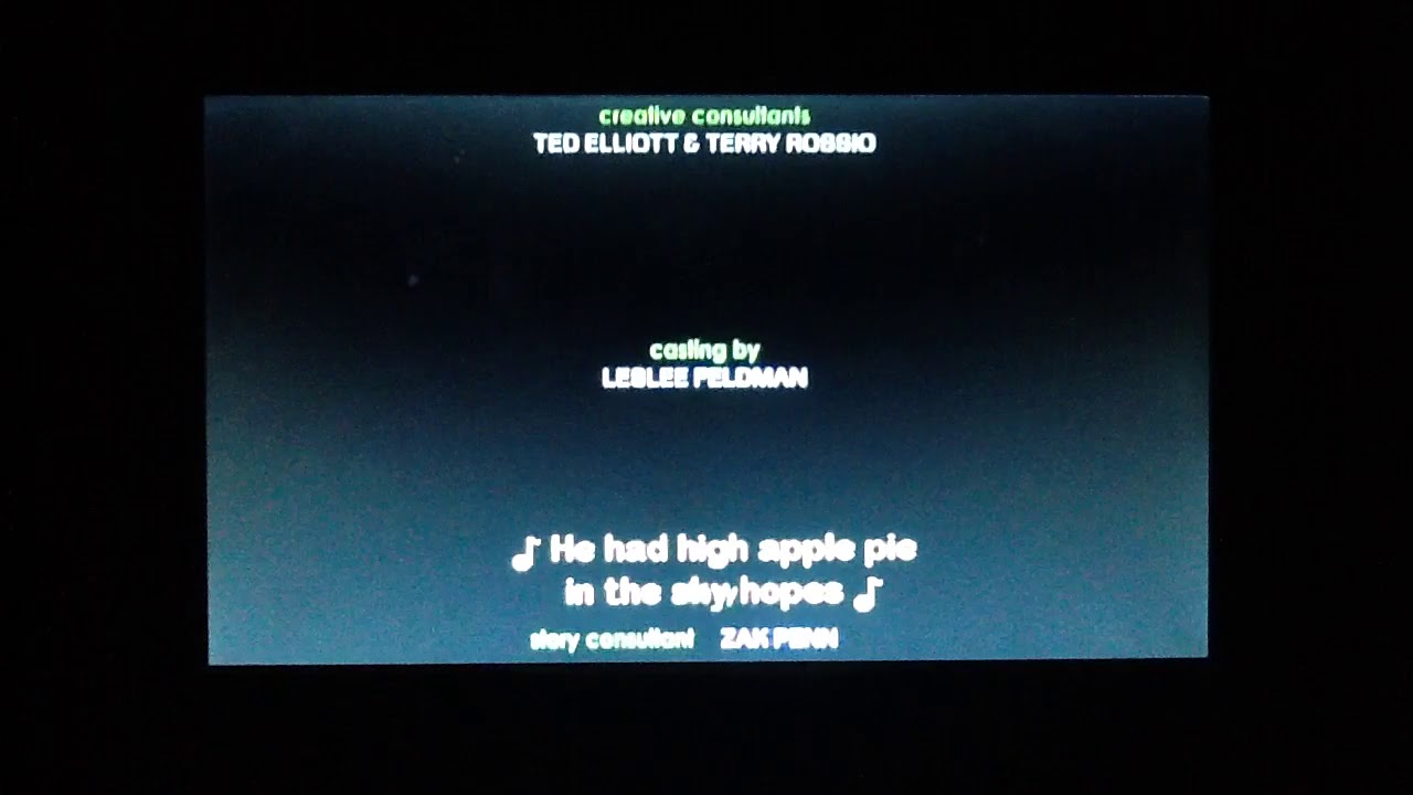 ANTZ(1998) END CREDITS.