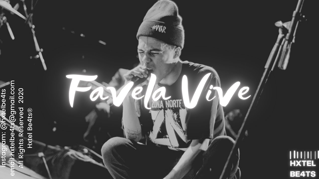 ' Favela Vive ' Sant x Bk x Funkero Type Beat | Boom Bap 90s | Old Rap | Cypher  (Prod. Hxtel Beats)