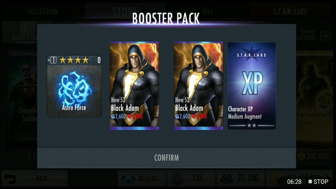 Injustice Mobile 50,000 Nth Metal Ultimate Pack Opening