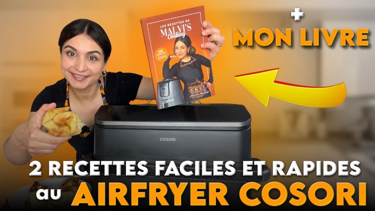 🥘🫕2 RECETTES À FAIRE DANS TON AIRFRYER COSORI TWINFRY 10L