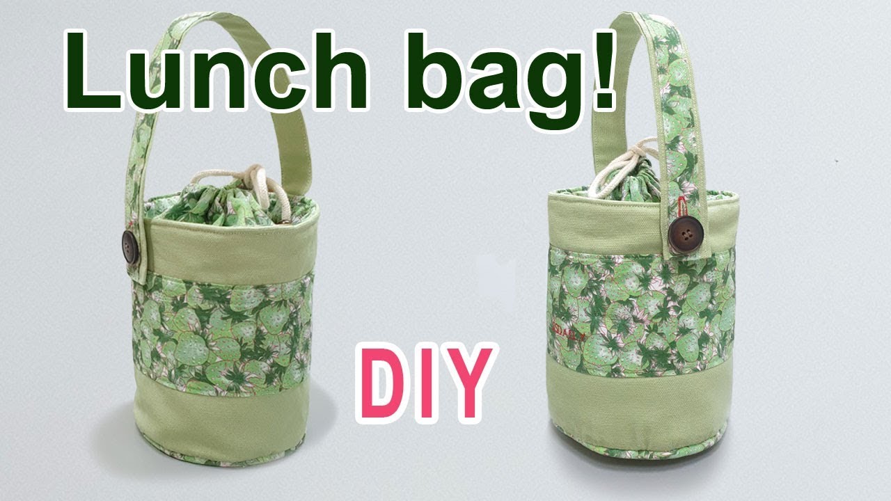 런치 백/도시락가방 만들기/가방만들기/Lunch bag/Make a lunch bag