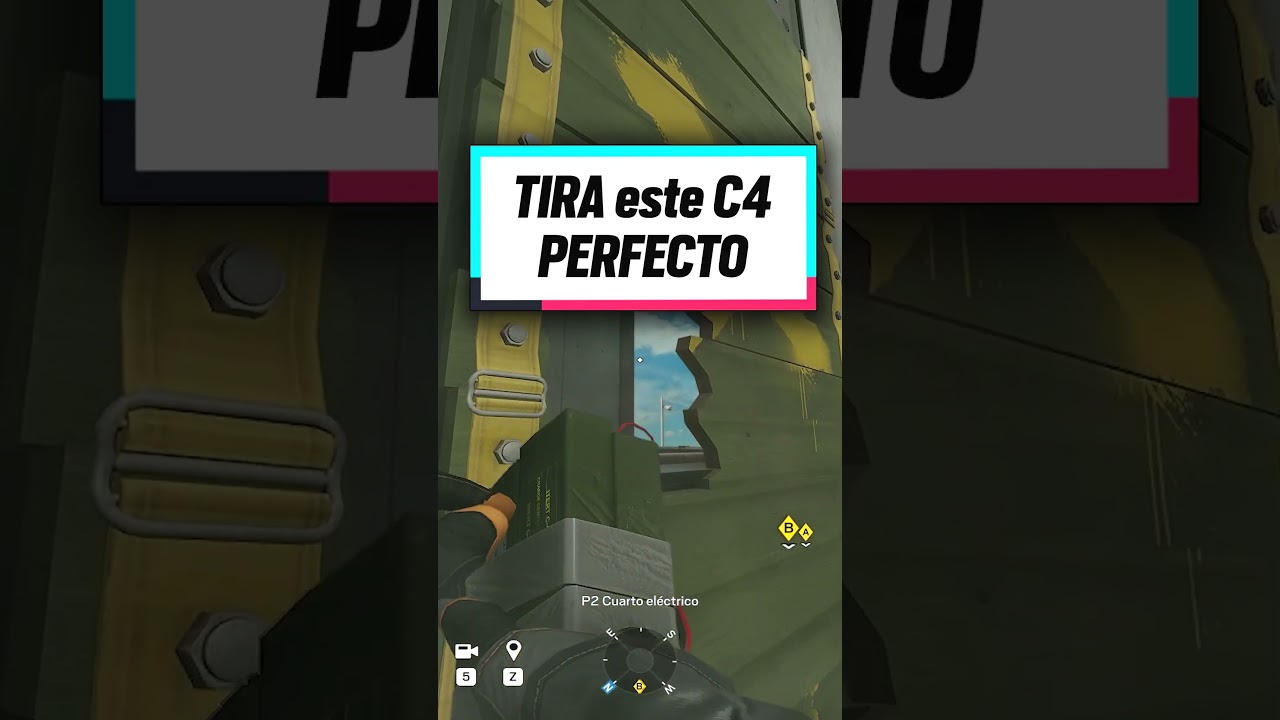 LANZA AS&Iacute; este C4 PERFECTO | Rainbow Six Siege #shorts