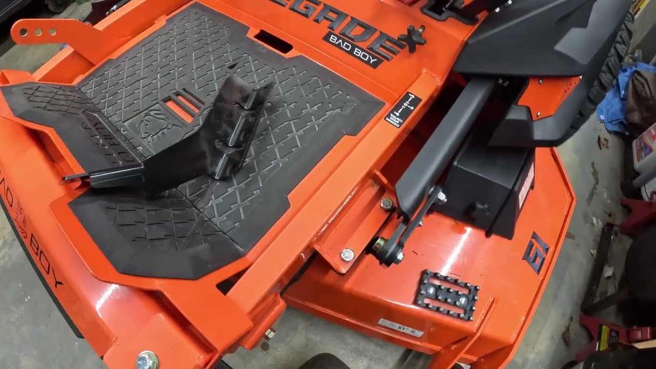2024 Bad Boy Renegade - GrassFlap Install
