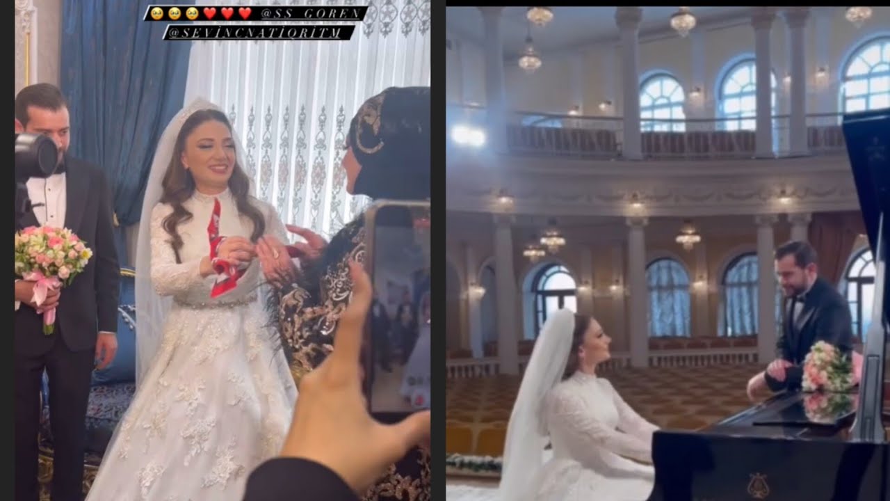 Natiq Şirinovun ailəsində xoş gün qızının toyundan möheşəm ilk videolar geldi