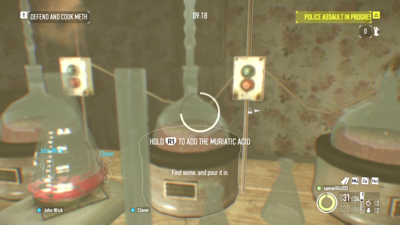 PAYDAY 2 COOK OFF Gameplay ( Normal difficulty )
