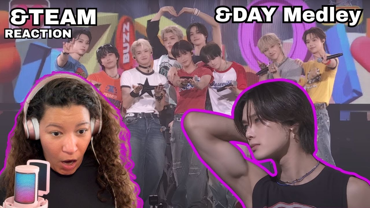 &TEAM Stage Clip | 縁 DAY Special Medley Band ver. | &TEAM 3rd Anniversary REACTION