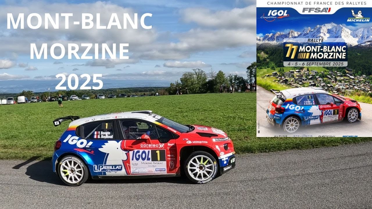 Rallye Mont-blanc-Morzine 6/09/2025. ES8 Draillant-Fessy 2. Haute-Savoie. France