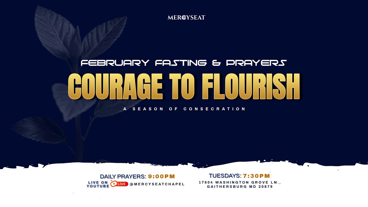 Day 8 - Courage To Flourish | Dcn. Adedayo KEMIKI