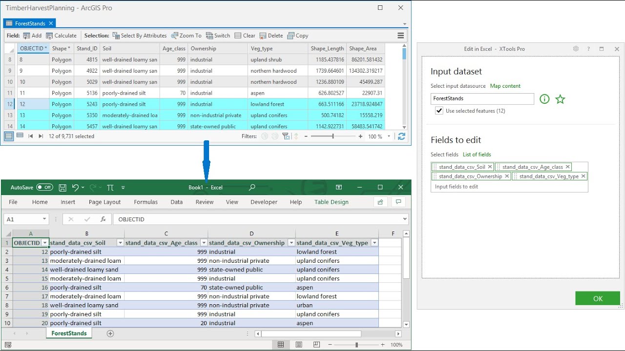 الفيديو الثالث: شــرح استخدام الأداة Edit In Excel بإستخدام  الإضــافة X TOOLS PRO