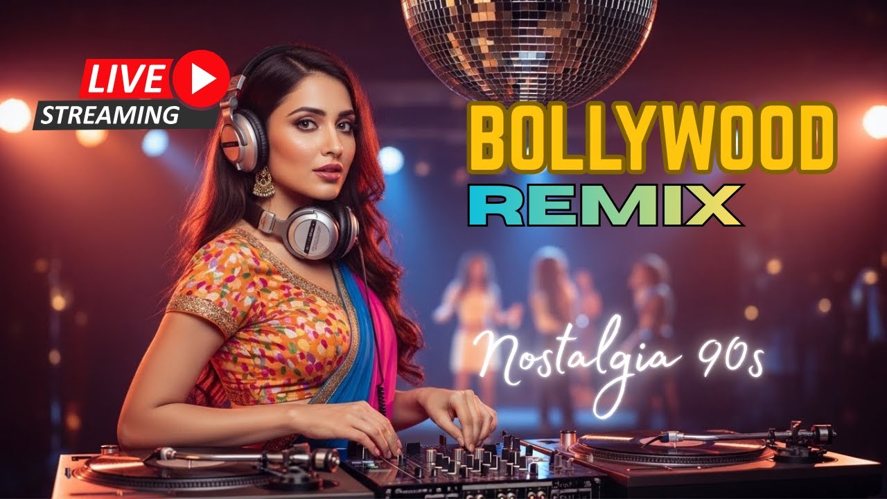 Hindi Remix 90s Classic Bollywood DJ Mix