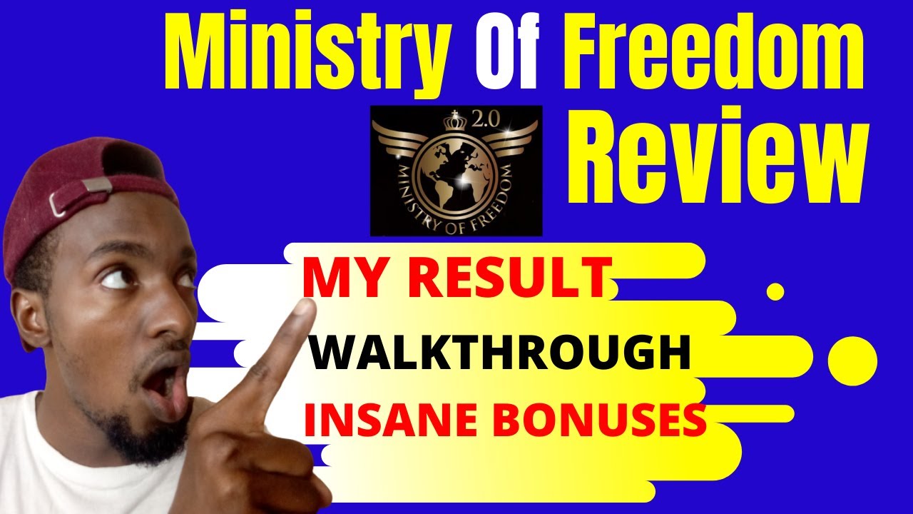 Ministry Of Freedom Review - ⛔WATCH THIS⛔ BEFORE YOU BUY 🎁HUGE BONUS INSIDE🎁 MOF 2.0