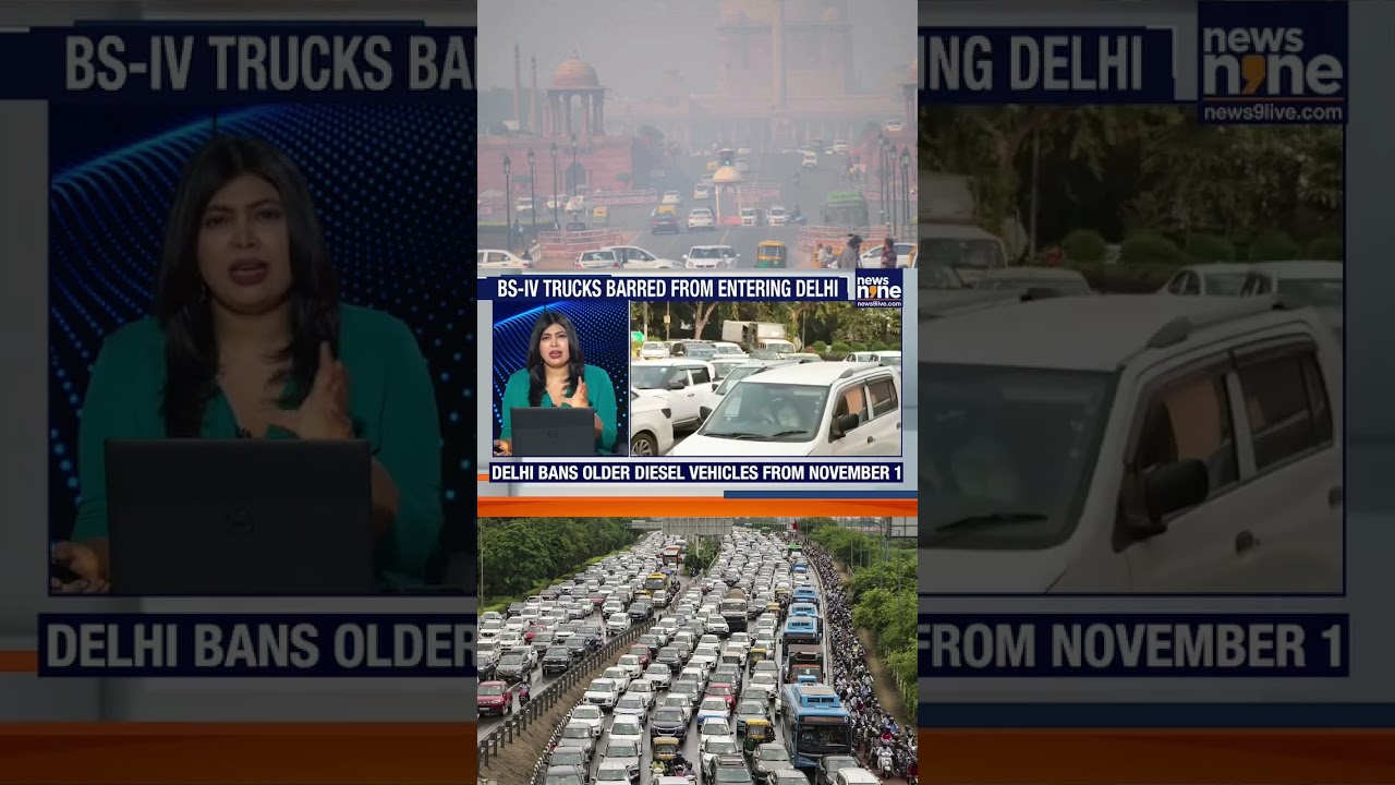 Delhi&rsquo;s Bold Move Against Smog | Only BS-6 Vehicles Allowed From November 1 | News9