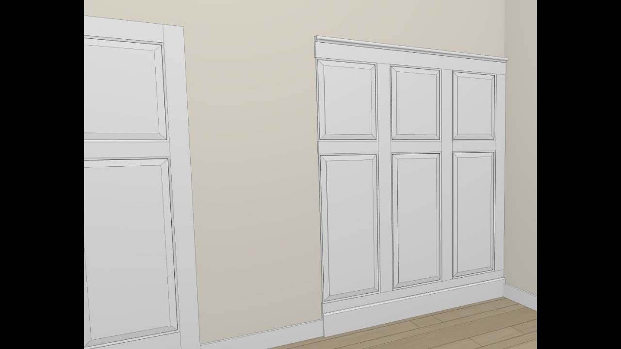 Creating Wainscoting Using Cabinet Tools - Chief Architect