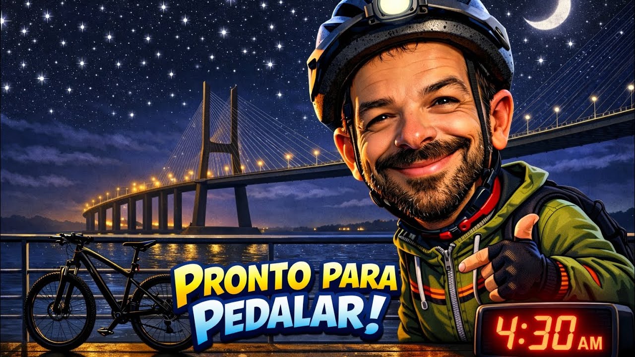Bike . Ep25 . Pedalar às 4 da manhã!