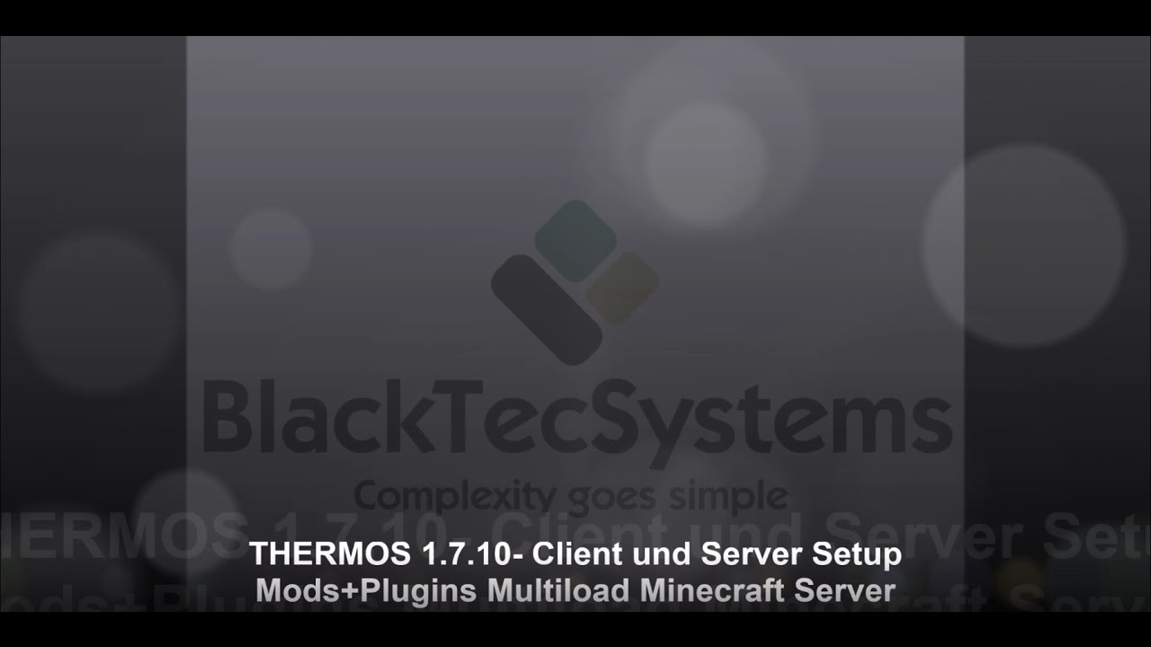 THERMOS 1.7.10 Installieren - Minecraftserver Multiload Mods und Plugins [ DEUTSCH - HD ]