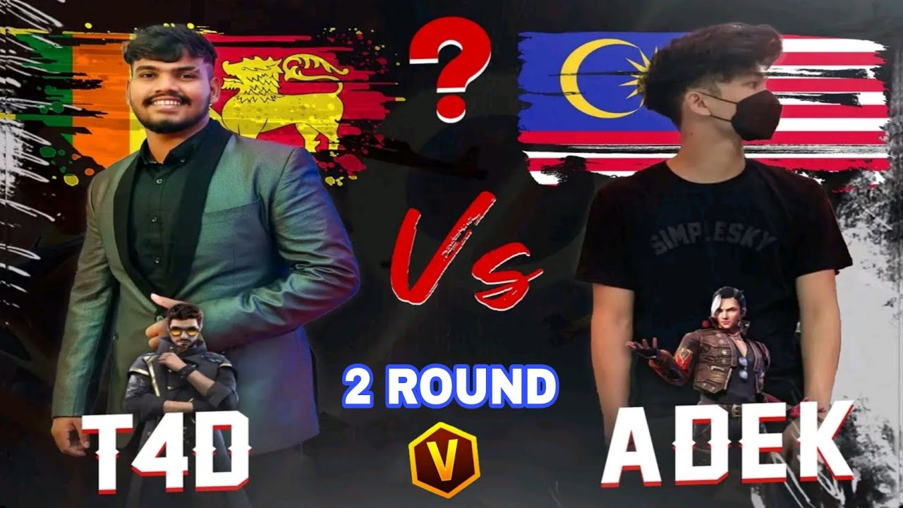 T4D VS AKO ADEKK | 😯🔥| SECOND MATCH (🇱🇰 VS 🇲🇾) කවුද හොදම මොබයිල් වැඩ්ඩා #t4d #1vs1