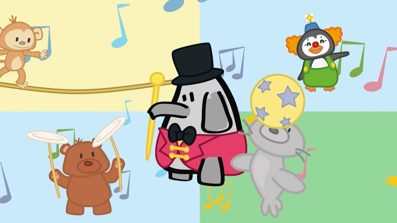 Ellie de Olifant - Het circus - Liedje!