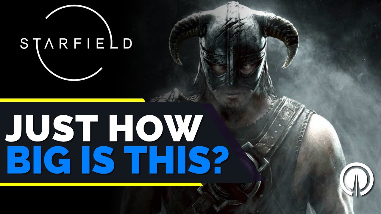 How Starfield Stacks Up Against Skyrim - Download Size Comparison