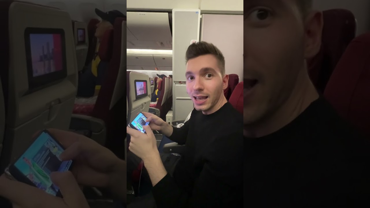 Lipao gamer quando vai viajar de avi&atilde;o!