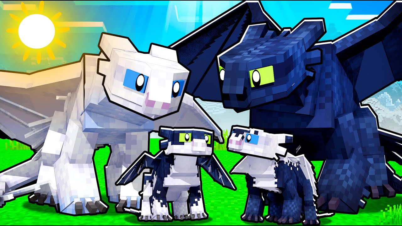Хороший день на Драконьем Пике! — Minecraft Dragons