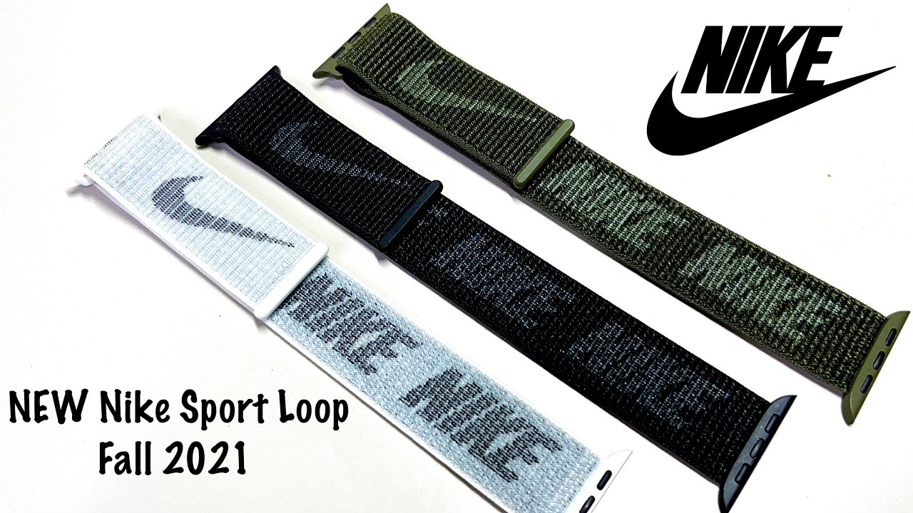 Новые спортивные ремешки Nike для Apple Watch | Осень 2021 | ВСЕ цвета | Нет светоотражающих элем...