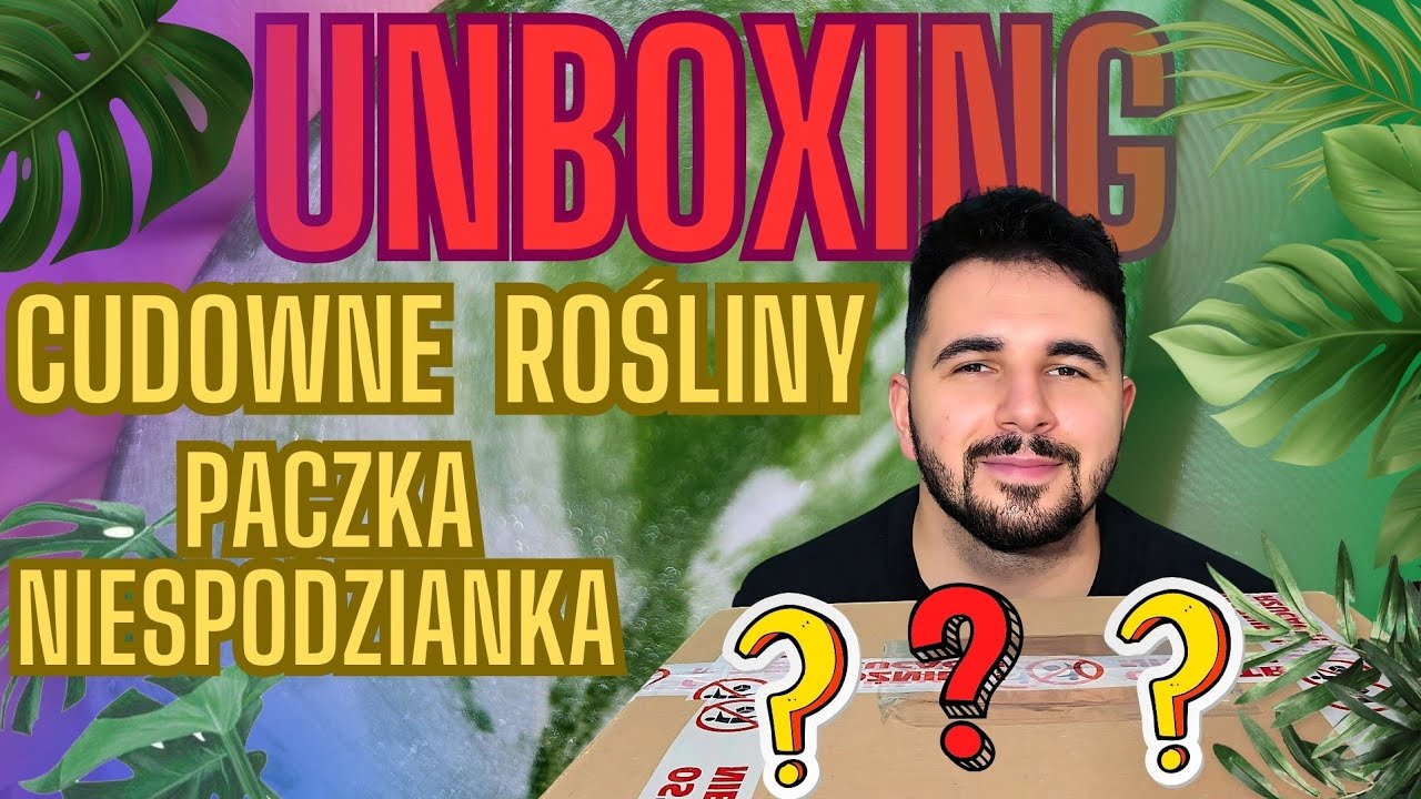 Nowe piękne roślinki w kolekcji 🌿 UNBOXING PACZKI NIESPODZIANKI 📦
