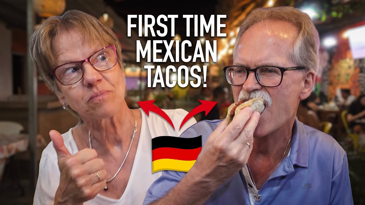 My PARENTS try TACOS for the first time! 🇲🇽 🇩🇪