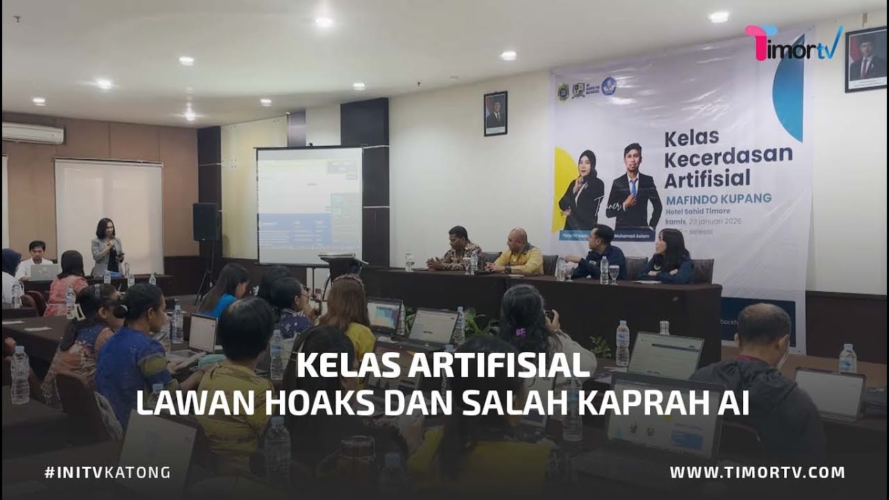 KELAS ARTIFISIAL MAFINDO, BENTENG GURU KUPANG DARI HOAKS DIGITAL