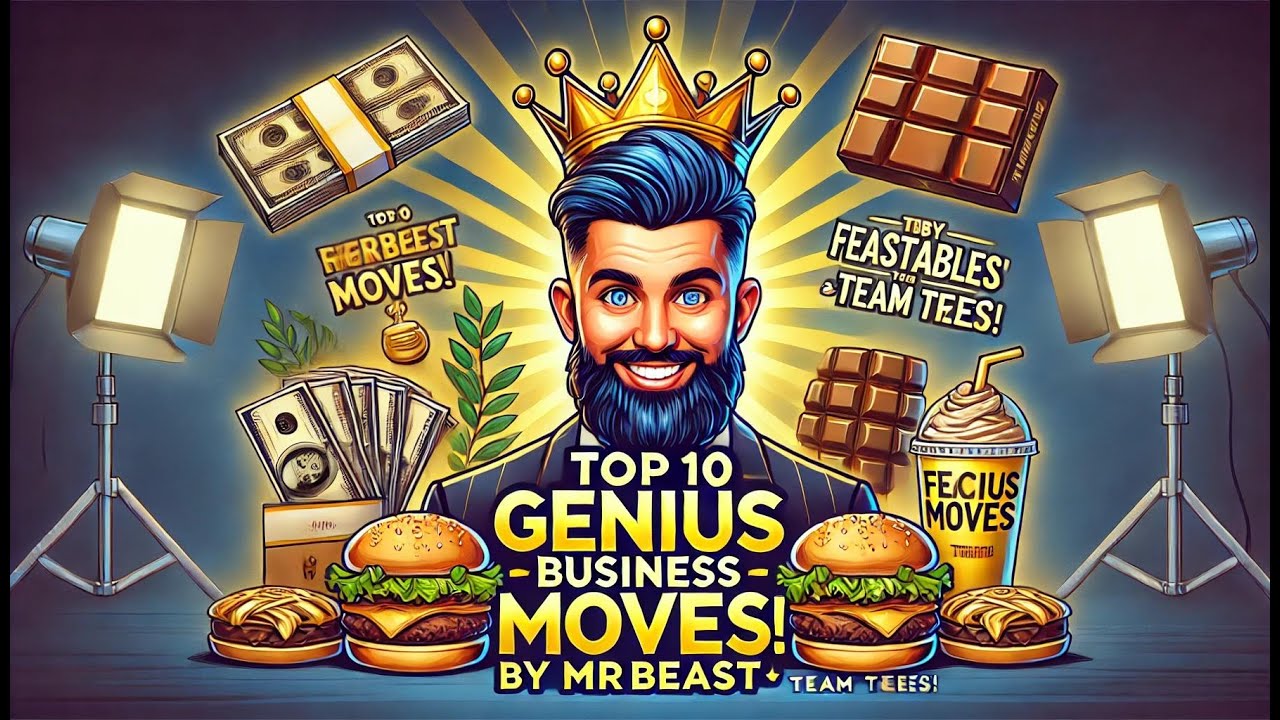 Top 10 Genius Business Moves by MrBeast That Made Him a Billionaire!