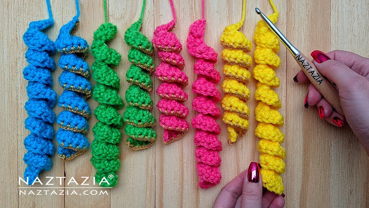 How to Crochet Foundation Curls - Easy and Quick
