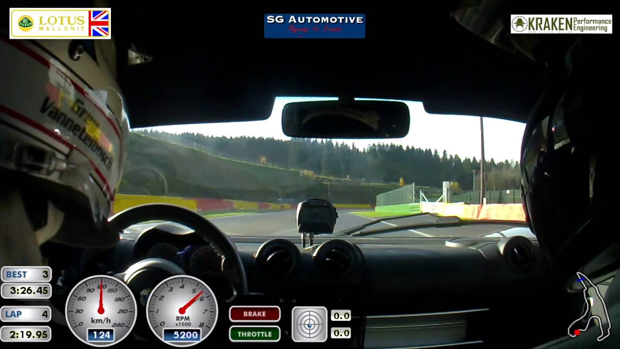 Track Experience - Exige V6 - Lotus On Track @ Spa - 08/11/2015