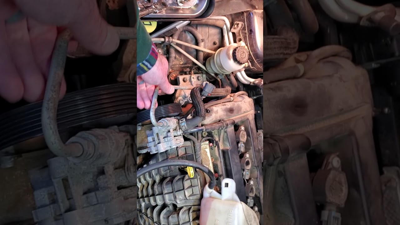 2008 Chrysler Sebring alternator removal EASY method (imo)
