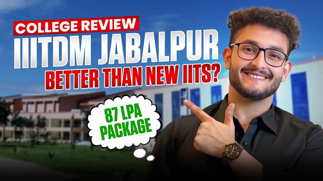 IIIT Jabalpur Review 2025 | Better than IITs?🔥 | Placements | Campus | Cutoff | Hostel