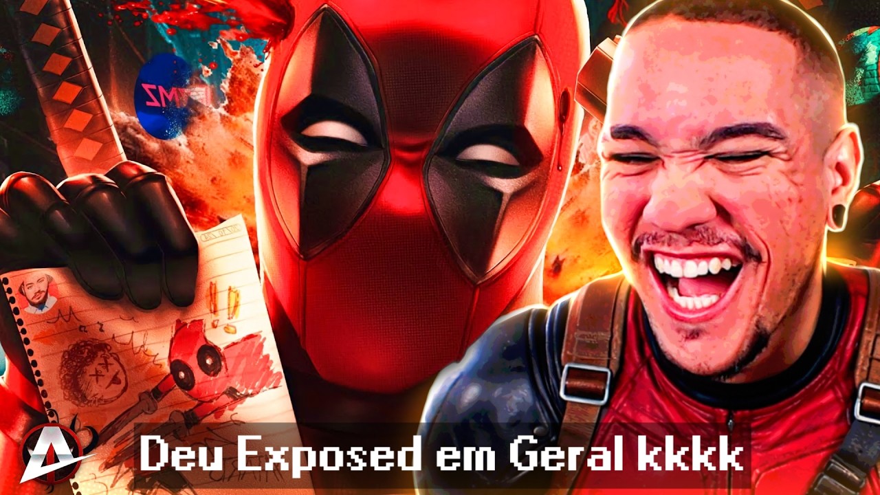 AniRap deu EXPOSED em geral do geek e foi dormir KKKKK (Deadpool - Ado Ado Ado)