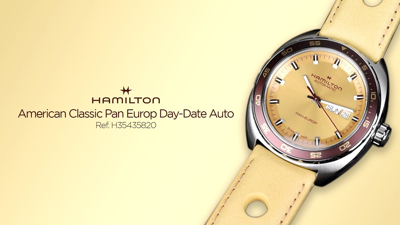 Closer Look: Hamilton's Latest Marvel The American Classic Pan Europ Day-Date Ref. H35435820