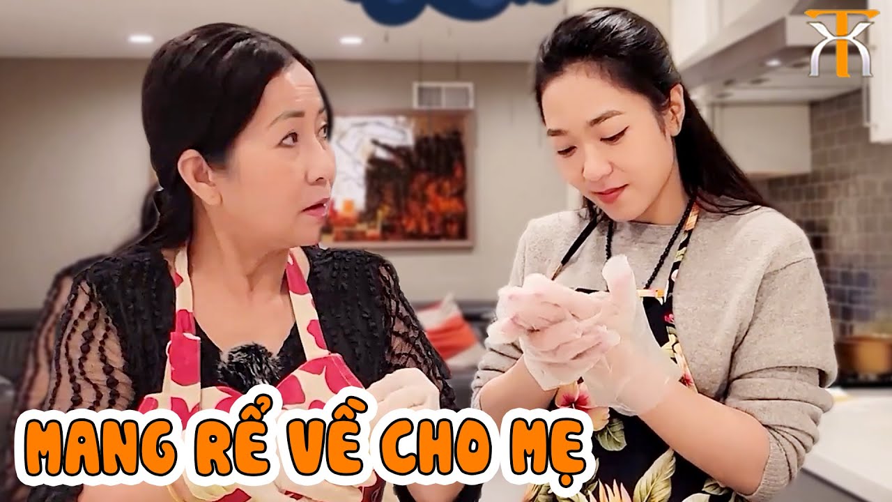Hà Thanh Xuân TỰ TAY LÀM BÁNH BỘT LỌC đãi gia đình và cái kết bị Mẹ HỐI LẤY CHỒNG