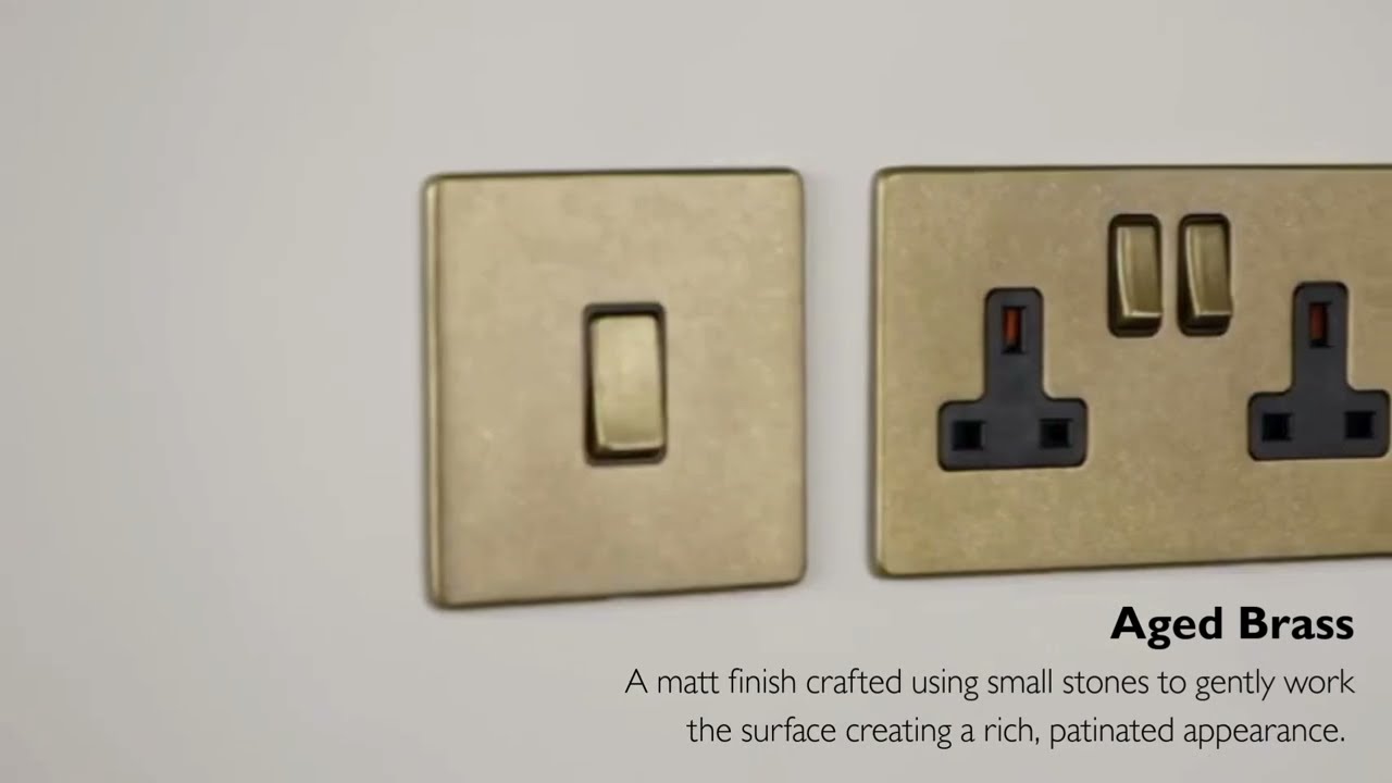 Aged Brass finish by Heritage Brass