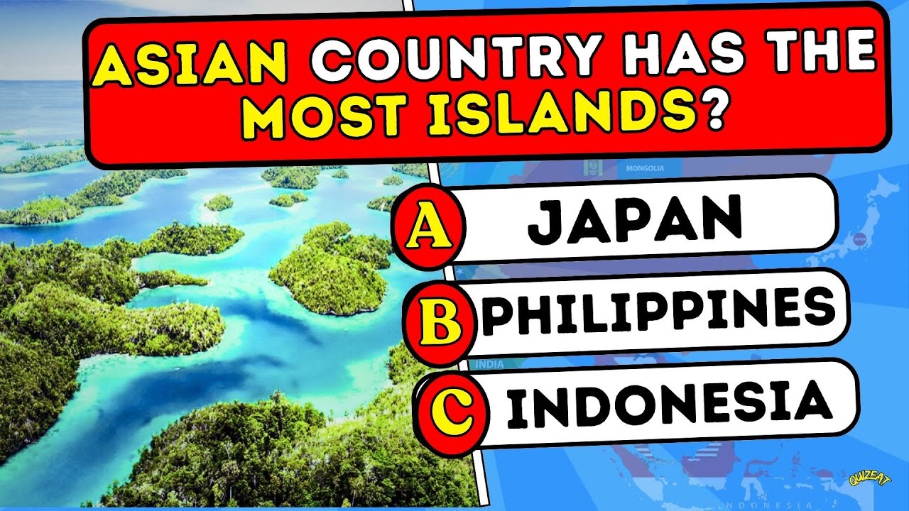 Asian General Knowledge Quiz  🇯🇵 🇵🇭 | Asian Quiz | Quizeat