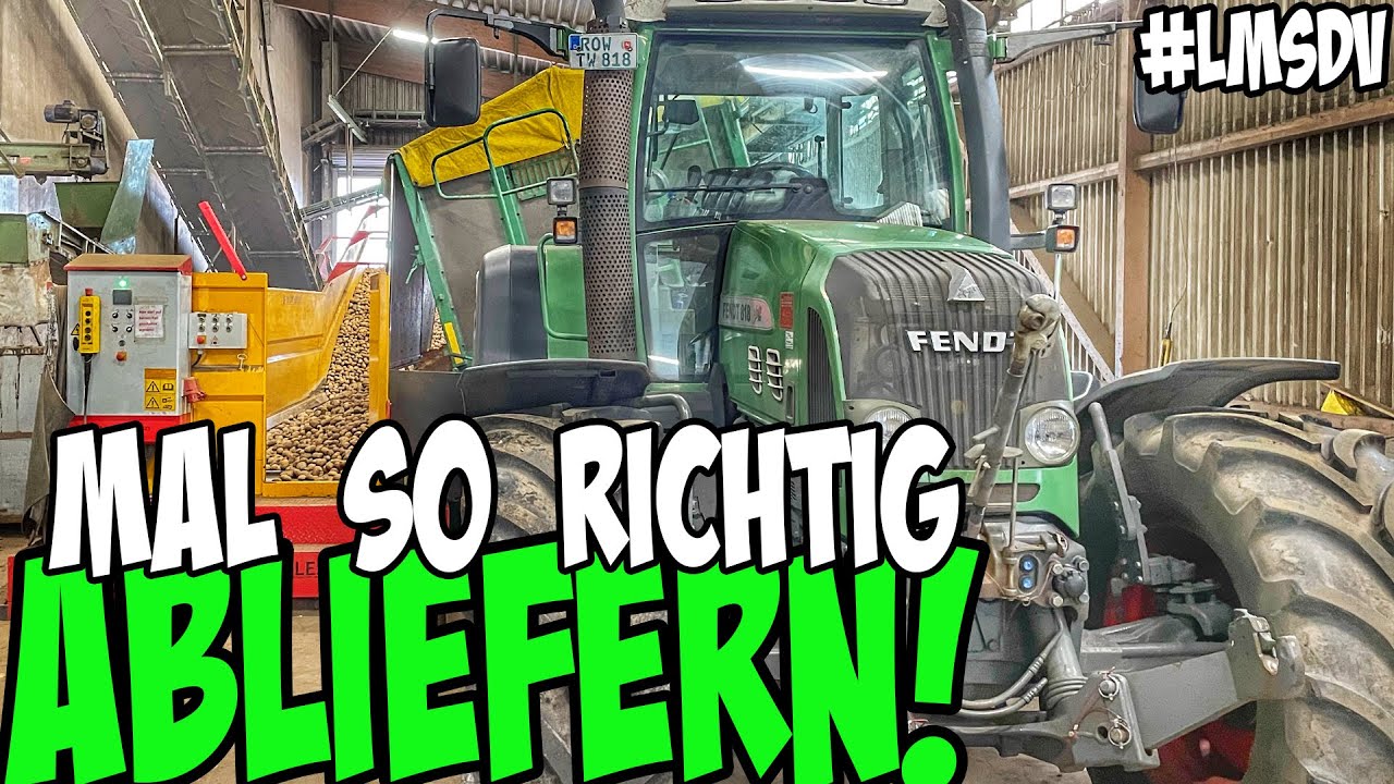 327: Kartoffeln liefern mit dem FENDT 818 💪 #LMSDV 2