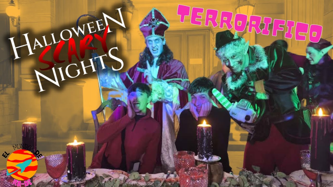 Las MEJORES scare zones | HALLOWEN SCARY NIGHTS 2025