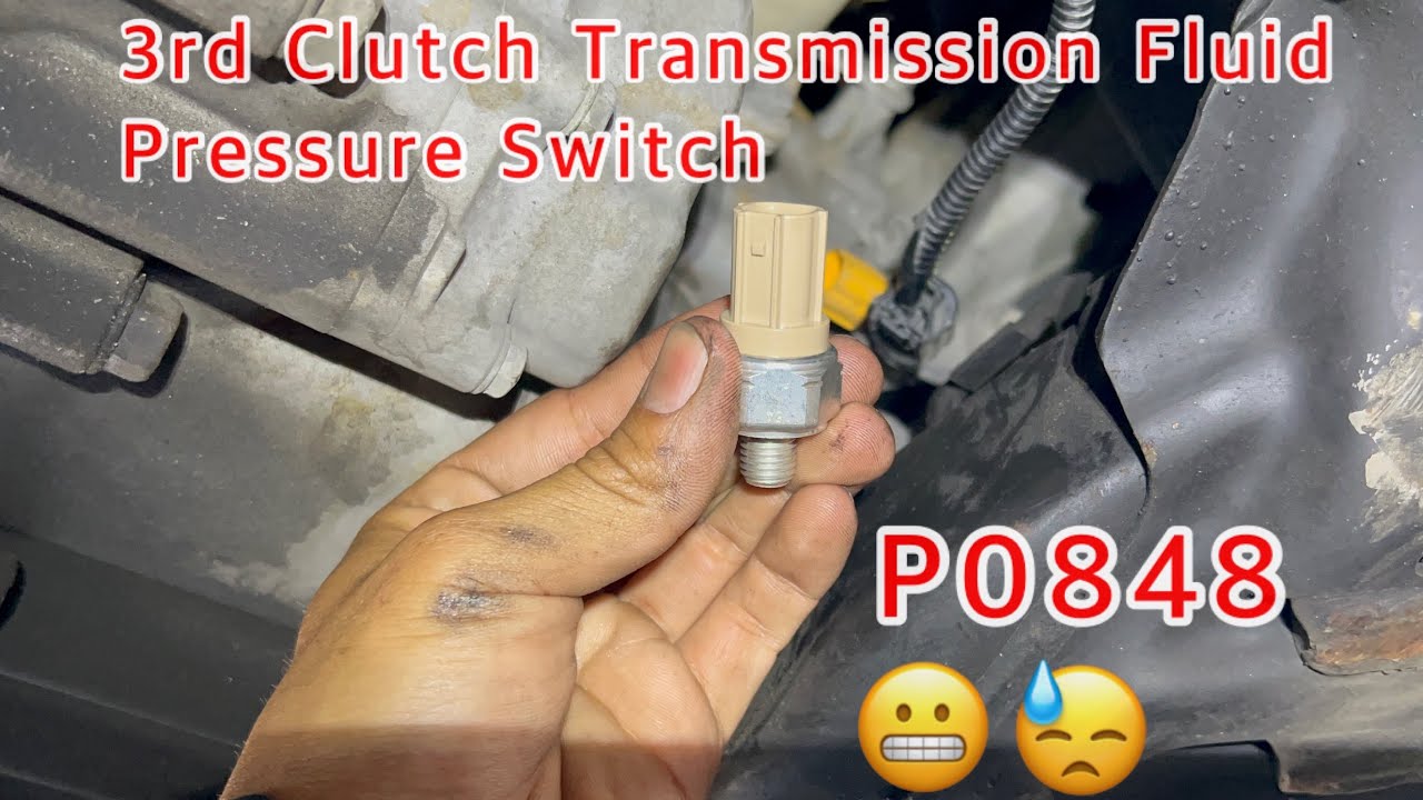 Honda Civic Transmission Fluid Pressure Switch (Open or Stuck Off) Code P0848 - Easy Fix MUST WATCH