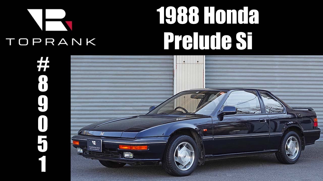 SOLD 1988 Honda BA5 Prelude Si For Sale #89051