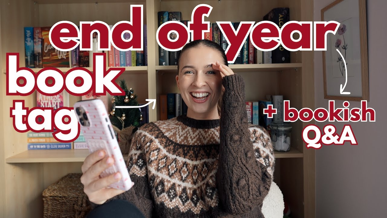 end of year book tag & bookish Q&A 🎄 BOOKMAS 12 😭❤️