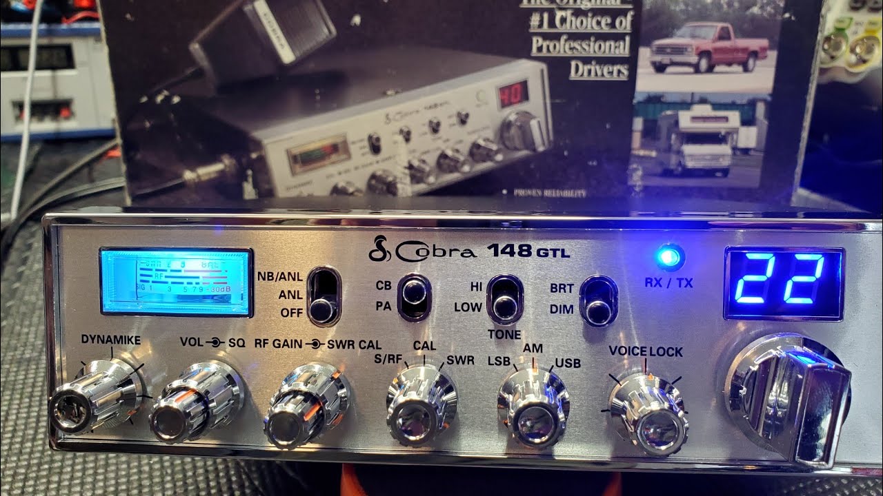 Sweet Classic *Custom* Cobra 148 GTL CB Radio