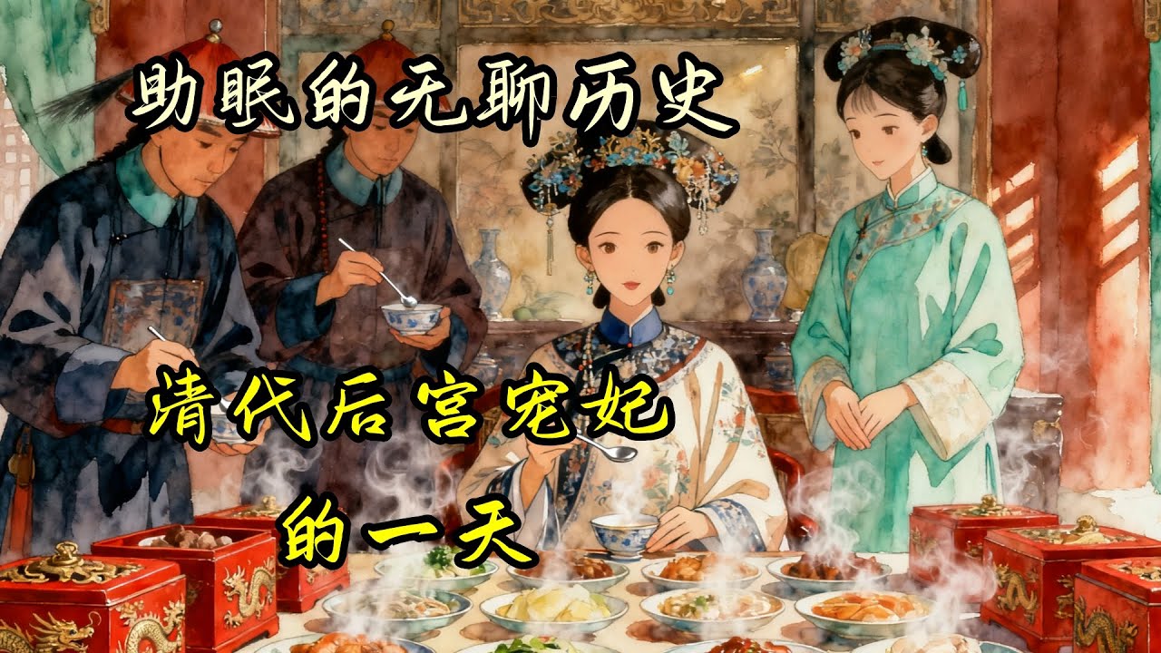 清代宠妃的一天是如何度过的？|无聊的助眠历史