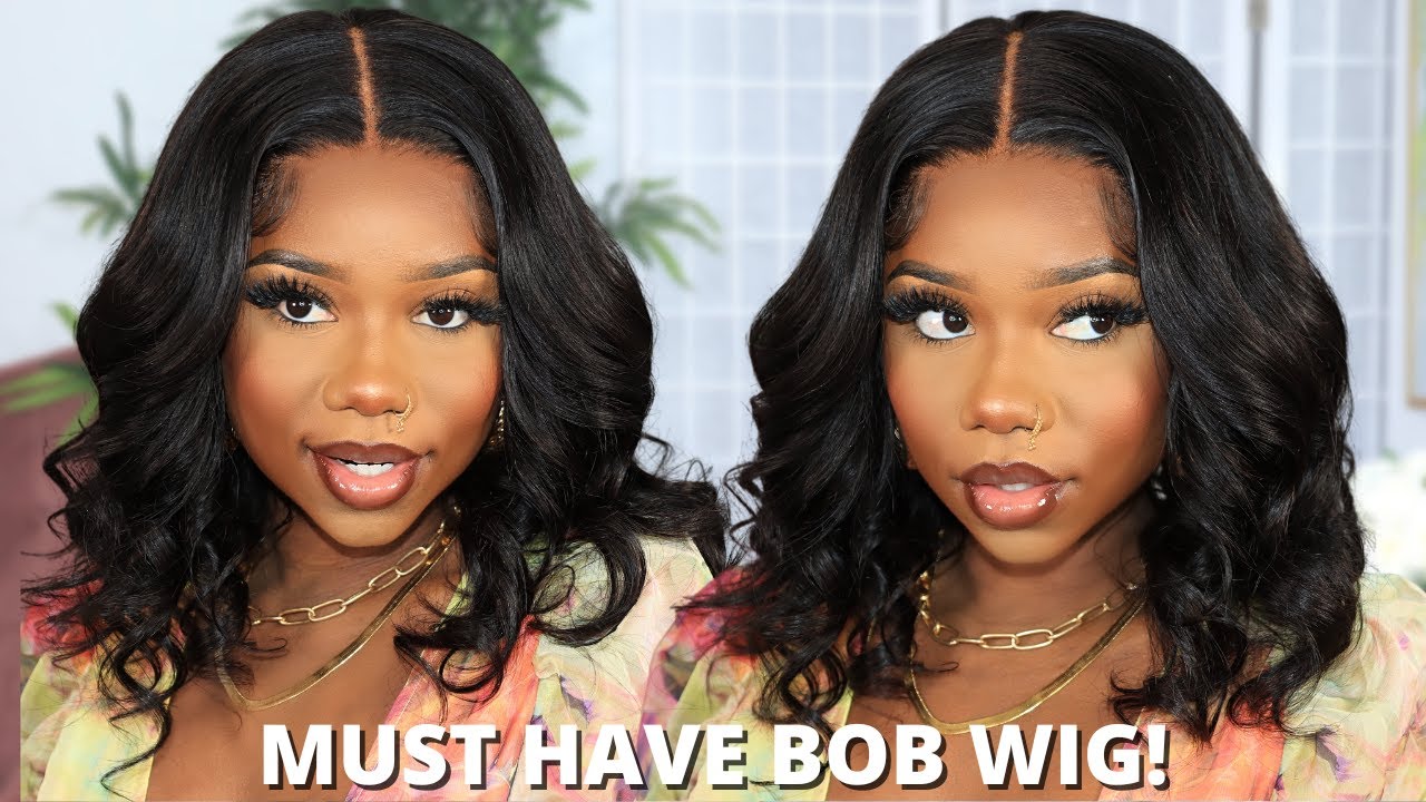 THIS IS A MUST HAVE SUMMER BOB WIG! NO FRONTAL! | Flawless Glueless Wig Install ft. Luvme | Chev B.