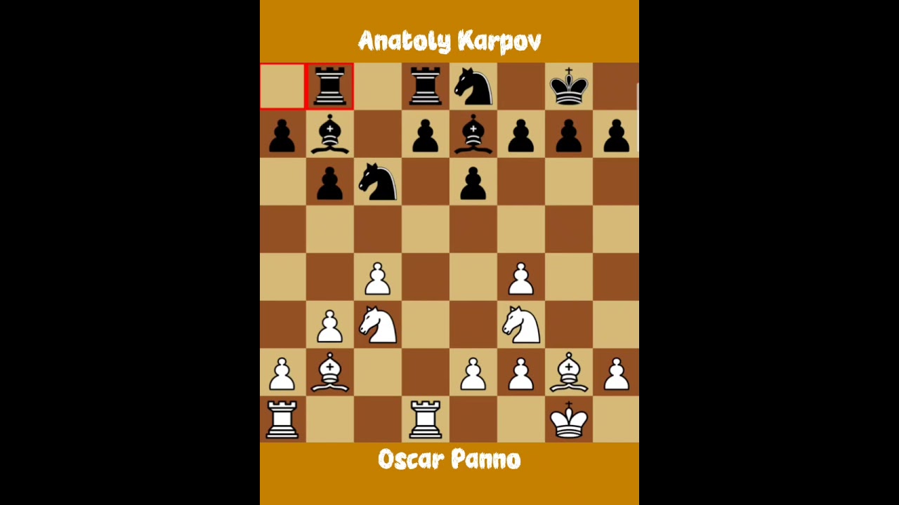 Oscar Panno vs Anatoly Karpov ◉ Thessaloniki Olympiad (Men) - Thessaloniki 1988