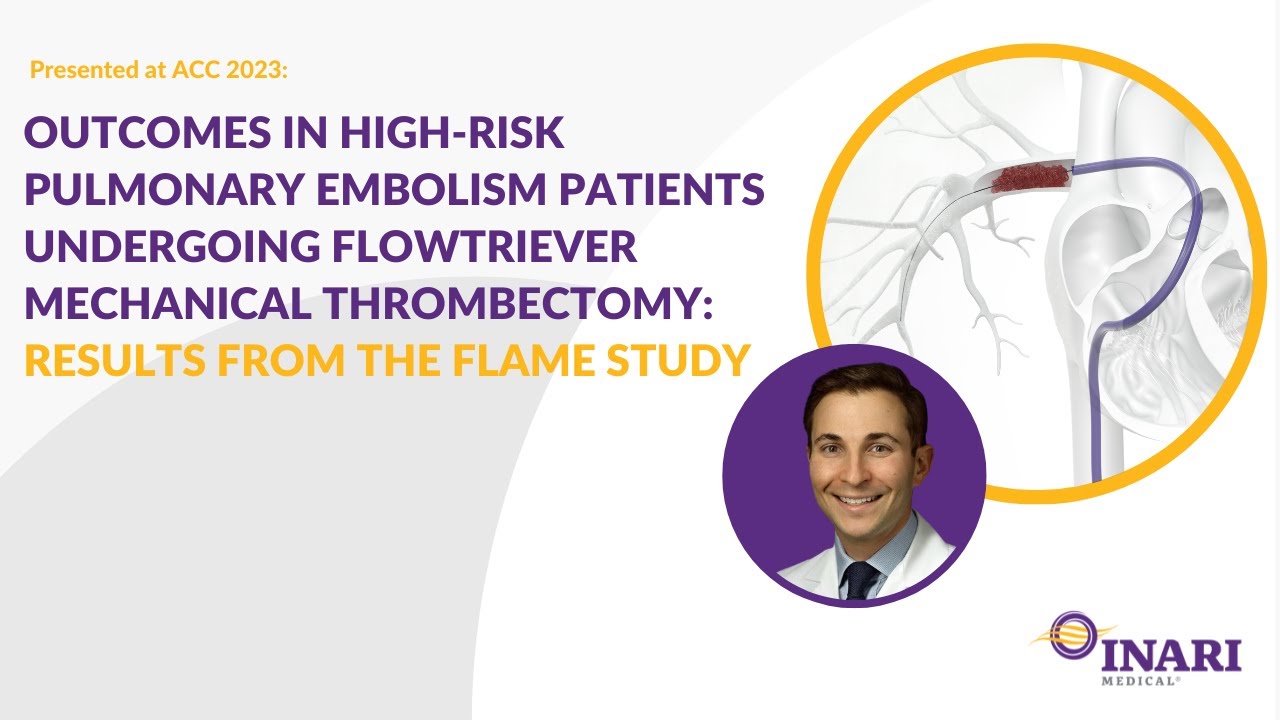 FLAME: High Risk Pulmonary Embolism Patient Outcomes Undergoing FlowTriever Mechanical Thrombectomy