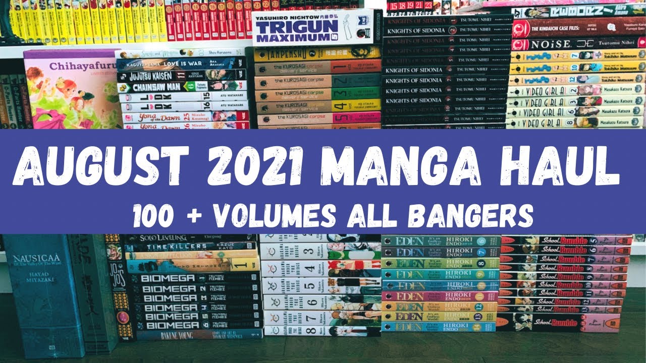 ANOTHER CRAZY MANGA HAUL  | 100+ VOLUMES